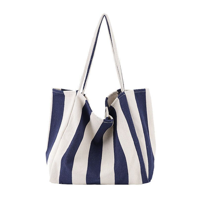 Borsa a tracolla in tela minimalista retrò